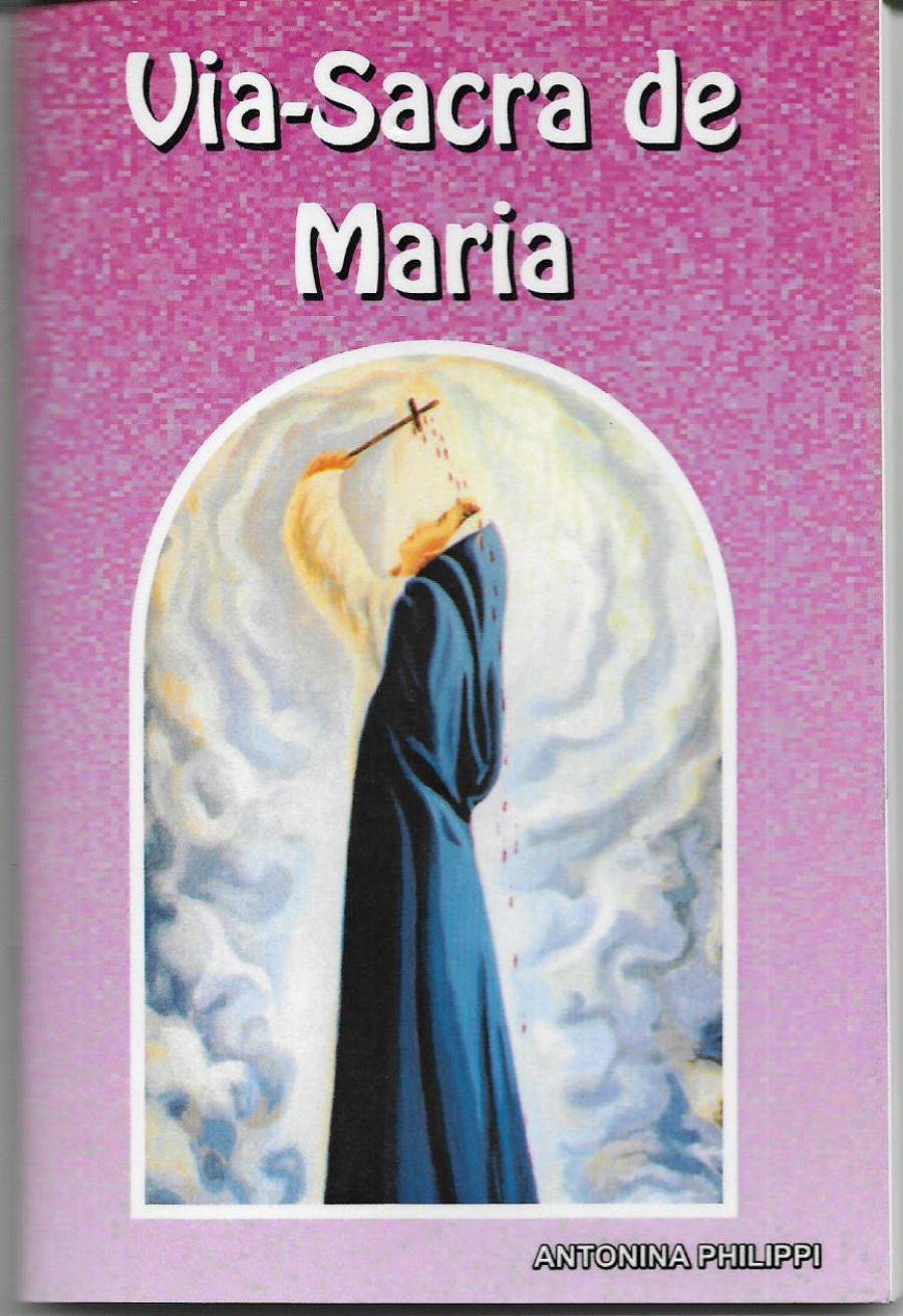Livreto Via Sacra de Maria Antonina Philippi - 1 unid