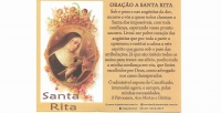 Oração Santa Rita - 200 unid