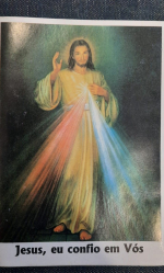 novena  misericordia divina- JESUS EU CONFIO EM VS 100 unidades