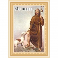 Santinho São Roque - 200 unid