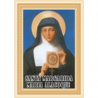 Santinho Santa Margarida Maria Alacoque - 200 unid